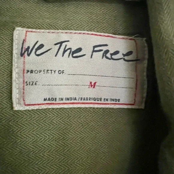 We The Free Khaki Utility Jacket - Picture 5 of 7